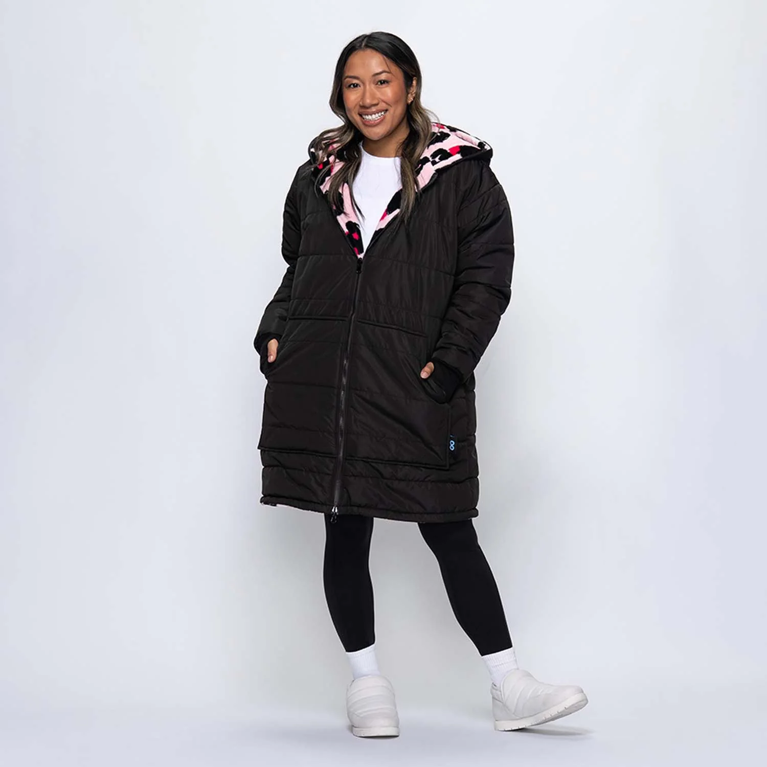 Black/Pink Leopard Print - Image 2