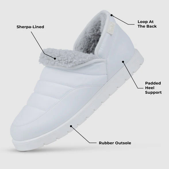 White Puffer Boot - Image 6
